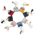 thumbnail image 2 of Purse  Purse Cute Cartoon Owl Design Charm Keychain Handmade Rivet Decoration Storage Gift Money Bag Storage Pouch Pendant Fashion Accessory, 2 of 6