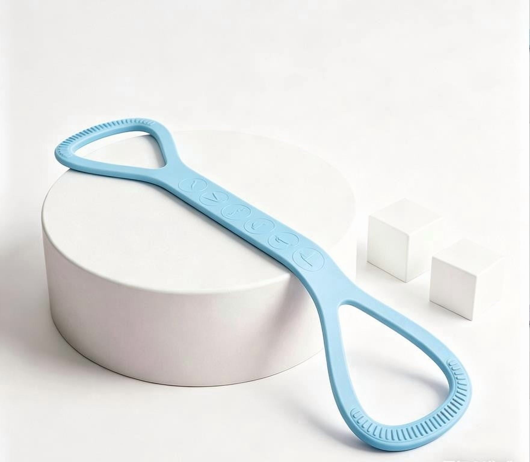 Tusihei Figure 8 Resistance Band, Upgraded Silicone Training Elastic Band with Handles, Exercise Equipment for Yoga Pilates Physical Therapy Stretching