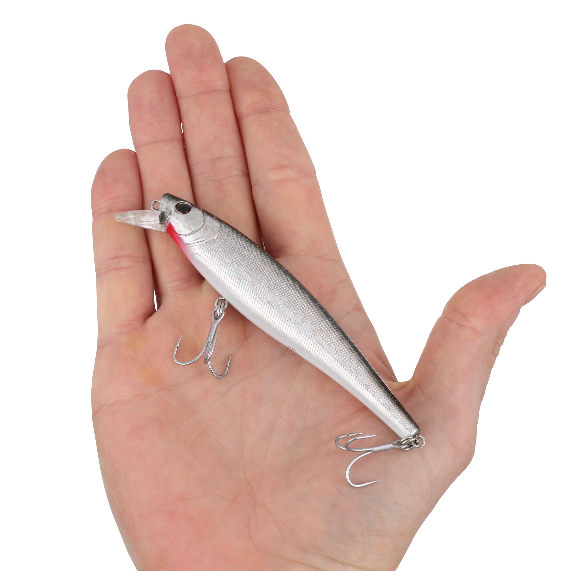 Berkley Cutter Saltwater, 4.3 in, Jerkbaits, Black Silver (1 Count)