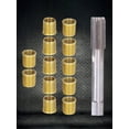 thumbnail image 2 of 13 Piezas Inserciones Grifo Metal Resistentes A La Corrosión Y Al Desgaste para Automotriz, 2 of 9