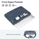 thumbnail image 2 of Funda para Laptop MOSISO 13.3" Poliester Acolchado Azul Neblina, 2 of 6