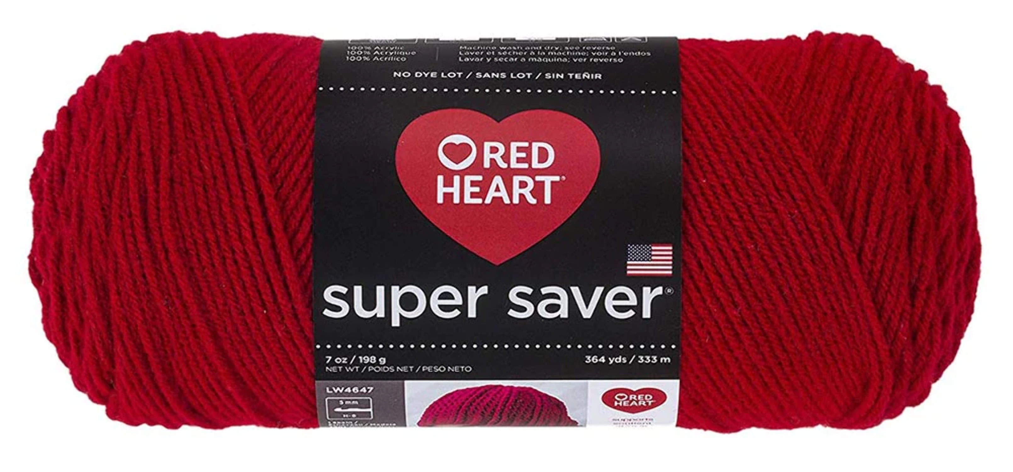 Red Heart® Super Saver® Yarn - Lavender, 364 yd / 7 oz - Kroger