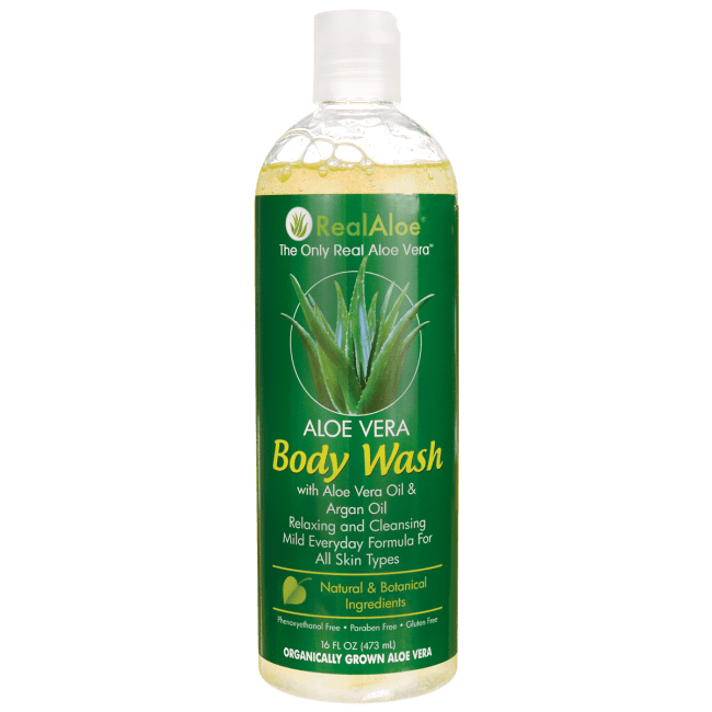 Real Aloe Aloe Vera Body Wash 16 fl oz Liquid