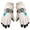 Beige, variant on Dinosaur Print Ski Gloves, Five Finger Winter Gloves for teen s, Dinosaur Print Five-Finger Ski Gloves for teen s, Cotton-Filled Warmth & Waterproof Design, Flexible & Durable for Winter Outdoor Acti
