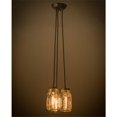 thumbnail image 1 of 7 in. Mason Jar 3 Light Pendant, Sparkle Silver, 1 of 1