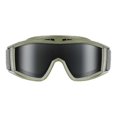 thumbnail image 1 of Gafas de seguridad antivaho, gafas tácticas Desert Locusts, gafas militares especiales polarizadas para tiro al aire libre, equipo de CS real (verde) (1 unidad), 1 of 4