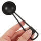 thumbnail image 3 of Juego de 5 cucharas medidoras de acero inoxidable negro, kit de cucharas medidoras anidadas, herramienta para hornear en la cocina, 3 of 8