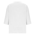 thumbnail image 5 of 3/4 Sleeve Tops for Women Casual Work Blouse, 5 of 6