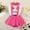 Pink, variant on Infant Pink Newborn Clothes Baby Girls' Dresses Rompers Bodysuit Baby Outfits Girl 1 Year Old Girl Clothes Baby Dresses 6-9 Months