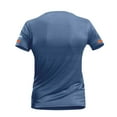 thumbnail image 4 of European Ice Silk Men's T Shirt Cool Breathable Comfortable Loose Fit Casual Round Neck Short Sleeve Sportswear Trendy Sweat Wicking Fitness Tee Mens Basic Tee Shirts Summer Classic T-Shirts, 4 of 6