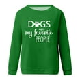 thumbnail image 3 of Azrian Deals Womens Sweatshirts Print T-Shirt Long Sleeve Blouse Round Neck Casual Tops, 3 of 6