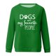 thumbnail image 4 of ICHUANYI Clearance Women's Printed T-shirt Long Sleeves Blouse Round Neck Casual Tops Sweatshirt(Green, S) ICHUANYI WER2023081506416, 4 of 4
