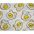 thumbnail image 5 of oneOone Polyester Spandex White Fabric Kawai Craft Projects Decor Fabric Printed By The Yard 56 Inch Wide-4B, 5 of 5