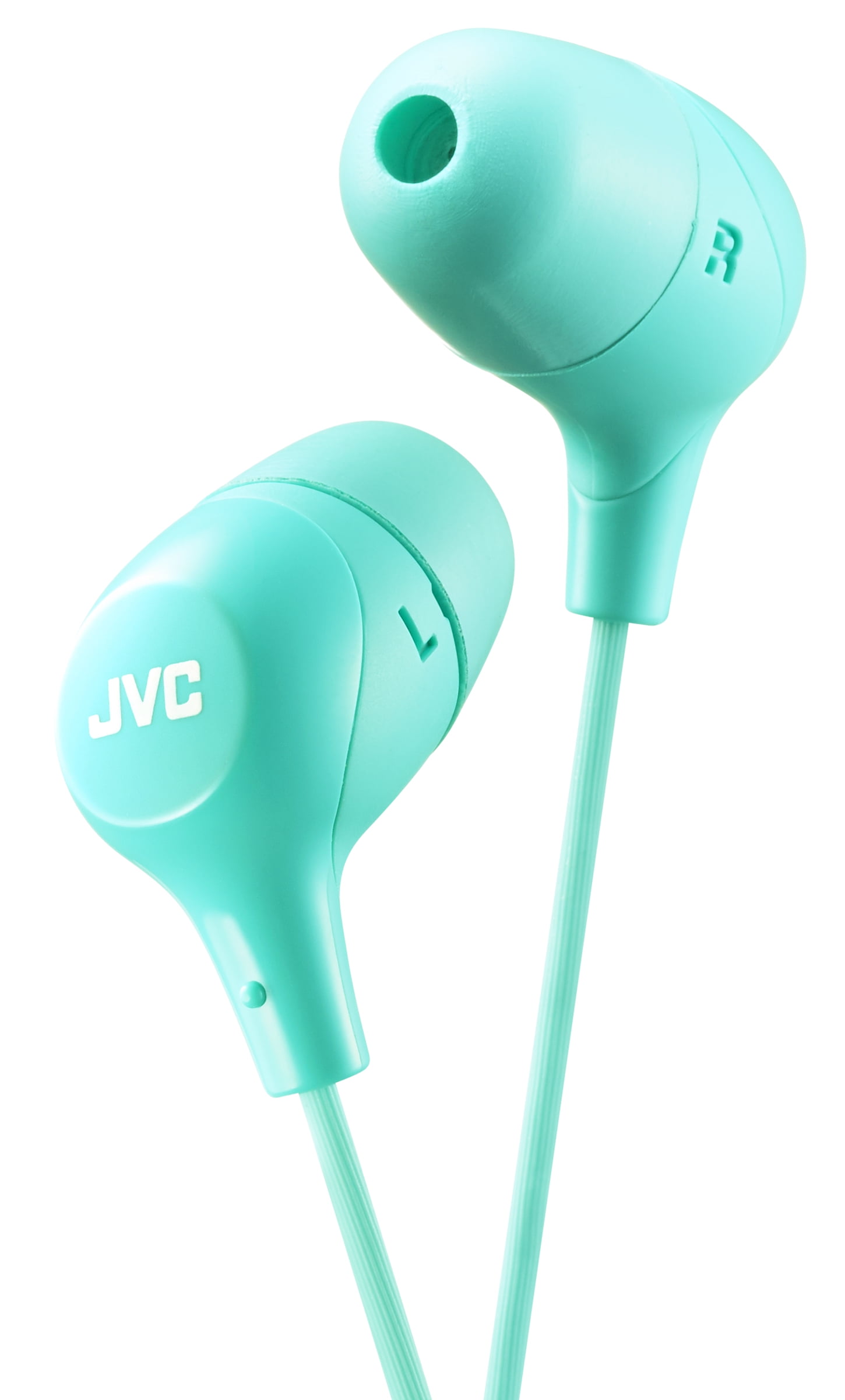 JVC Marshmallow Memory Foam Earbuds Green HAFX38G