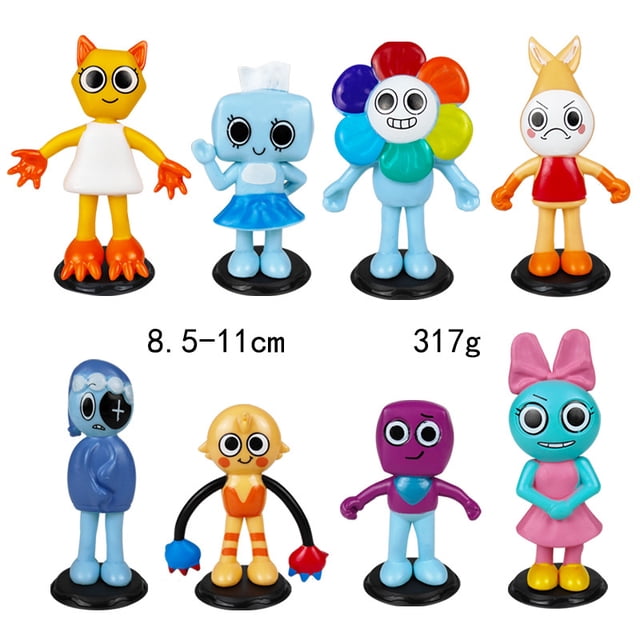 s World Figures Model Set Cartoon Vee Astro PVC Toys Hot Game Goob Sprout Desk Ornament Cake Decoration Birthday Gift