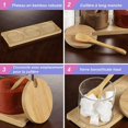 thumbnail image 4 of Glass jars, spice jar with spoon and lid, salt jar, for storing food in the kitchen, tea, coffee, sugar, salt, Set of 3, 4 of 5