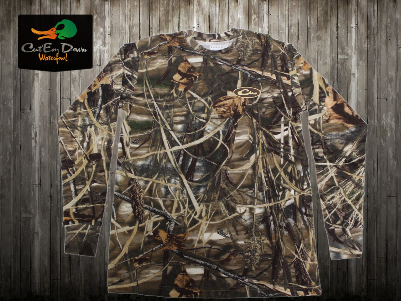 DRAKE WATERFOWL LS LONG SLEEVE T-SHIRT 