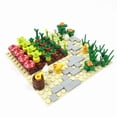 thumbnail image 5 of 1 Set MOC Scene Building Blocks Set – Pumpkin Field, Chicken Coop, Turtle Pond, Fish Pond, Chicken Farm – DIY Mini Bricks Construction Kit for Adults, 5 of 10