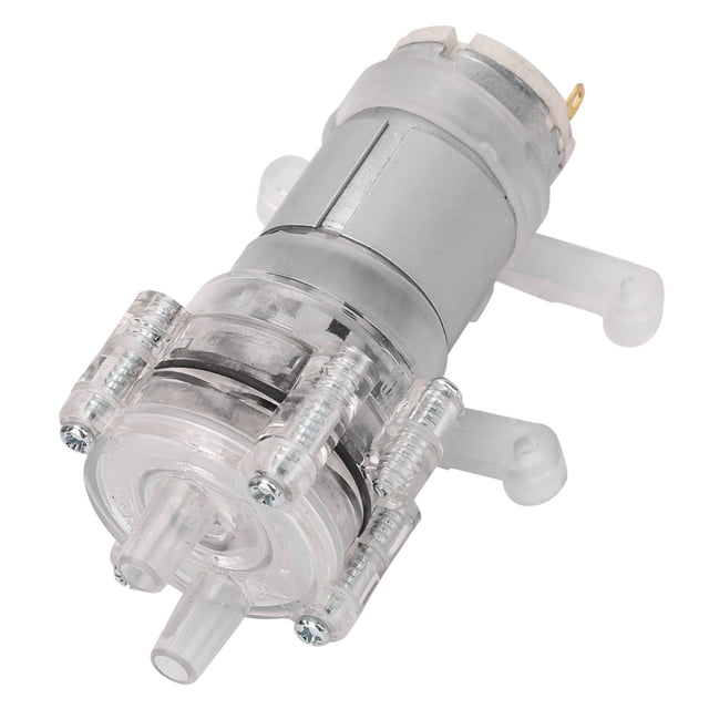Bomba de agua de diafragma, mini bomba de agua transparente resistente a altas temperaturas, bomba de diafragma diseñada por expertos
