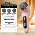 thumbnail image 1 of Rechargeable Electric Foot Polisher with 3 Replaceable Heads, USB Rechargeable & Waterproof, Portable Callus Remover for Thick Sole Calluses, 1 of 10