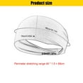 thumbnail image 3 of Diademas Deportivas Banda para el sudor en la frente Antideslizante Transpirable Estilo europeo americano para hombres Mujeres azul Likrtyny  Para estrenar, 3 of 9