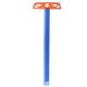 thumbnail image 1 of T Type Ruler Aluminum Alloy Material 2 Backboard 2 Usable Lengths Blue Adjustable Flexible Marking Woodworking ToolT-400MM, 1 of 5