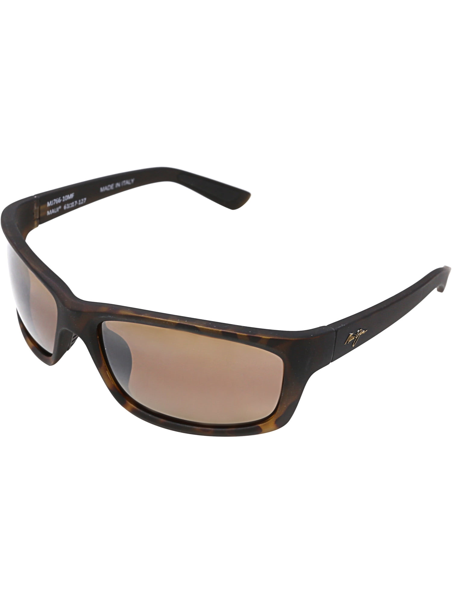 Maui Jim Men's Mirrored Kanaio Coast H76610MF Black Rectangle
