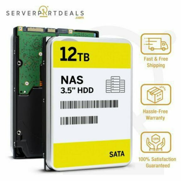 Disco 12TB SATA 7200RPM 3.5 NAS HDD