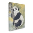 thumbnail image 4 of Stupell Industries Panda Cub on Branch Animals & Insects Painting Gallery Wrapped Canvas Print Wall Art, 24 x 30, 4 of 8