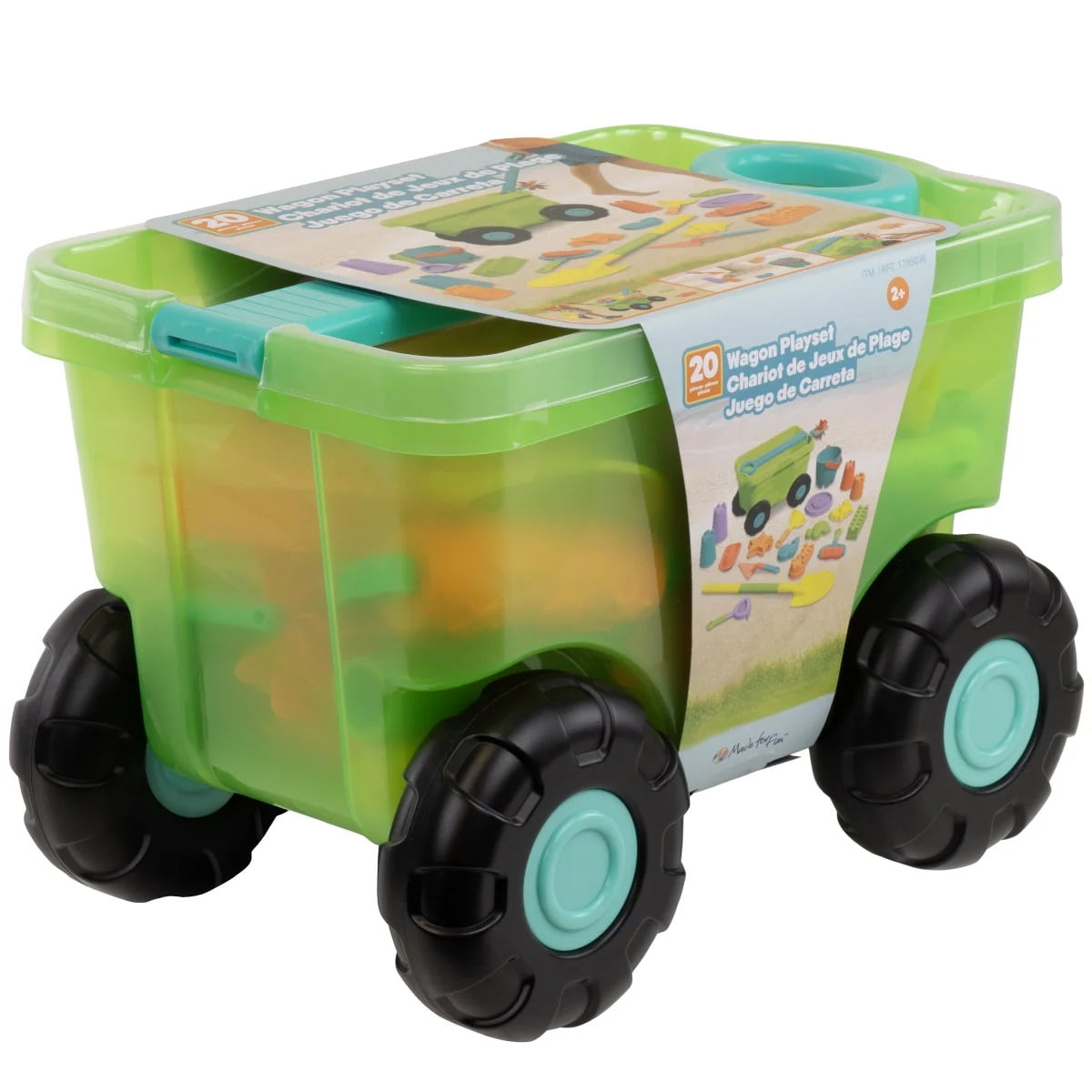 20 Piece Sand and Water Fun Wagon Playset