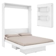 thumbnail image 1 of Base Cama Matrimonial KingsHouse Abatible Blanca 198x32.4x145.6 cm, 1 of 8