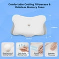 thumbnail image 4 of Ocuuziisu Neck Pillows for Pain Relief Sleeping, Neck Support Pillow, Cervical Pillow for Neck and Shoulder Pain Relief, Orthopedic Pillow for Side Sleepers, Breathable Washable Cover, 4 of 9