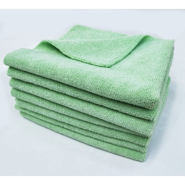 Nvzi 3 pañuelos de fibra ultrafina, toalla de mano de algodón suave para el hogar, súper suave y muy absorbente para ducha, piscina, toalla de mano de 15,75 x 15,75 pulgadas (verde)