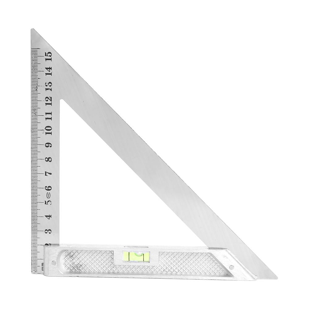 Details about   Stainless Steel Measuring Tools Square Angle Ruler Protractor for Woodworking 