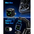 thumbnail image 4 of Adaptador Inalámbrico 2 en 1 para CarPlay para iPhone y Android Auto, Actualización de CarPlay con Cable a Inalámbrico, Diseño Mini USB A/C, Dongle Plug & Play para iPhone iOS 10+/ Android 11+/ Cars, 4 of 11