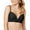 Black, variant on Sundazed Maya Bra-Sized V-Wire Bikini Top Black 32B-C
