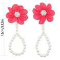 thumbnail image 3 of PVCS Chiffon Flower Pearl Baby Shoes Baby Child Pearl Anklet Anklet, 3 of 3