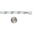 thumbnail image 2 of #14 X 15-FT Zinc Plated Steel Jack Chain, Weldless, Twist Chain, 2 of 4