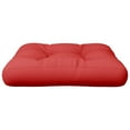thumbnail image 2 of vidaXL Coussin de Palette Rouge 60x60x12 cm Tissu, 2 of 5
