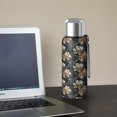 thumbnail image 5 of 20 Oz Pioneer Flower Coffee Tumbler Double Wall Insulated Stainless Steel Water Bottle | Metal Reusable Thermoses Flask with Cup Cap | Leak & Sweat Proof with Anti-Dust Lid, 5 of 7