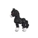 thumbnail image 1 of Juguete impreso multicolor negro Ponys Cola articulada Figura de simulación móvil Organizar objetos, 1 of 1