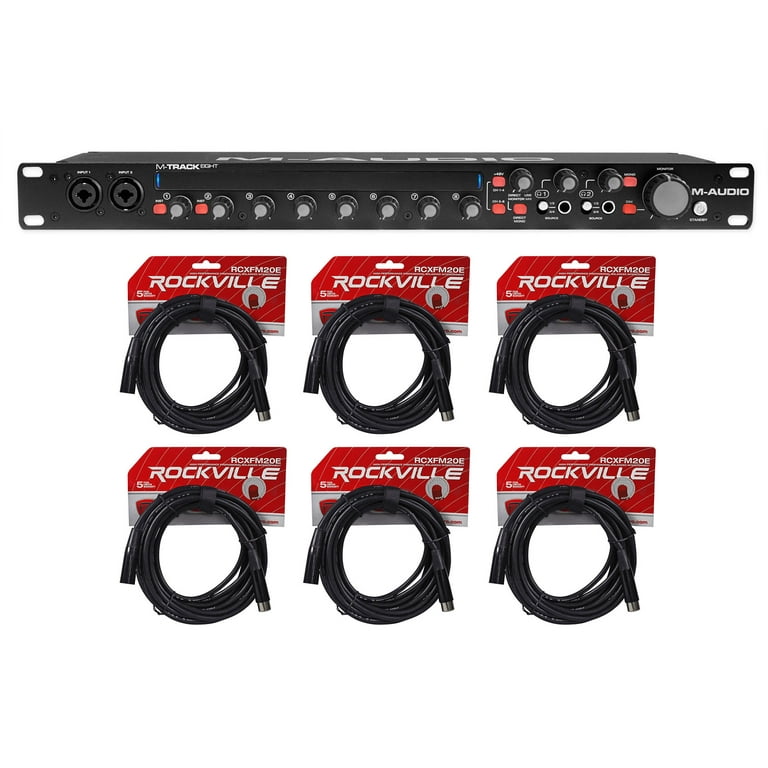 Interface Audio M-Audio M-Track Eight - 8 Entrées - Occasion Bon état