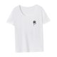 thumbnail image 4 of Camiseta básica ligera de verano para mujer, ajuste regular, para deportes de caminata XL, 4 of 7