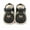 Black, variant on piuwrlz Antis Slip Shoes For Toddler Girls Prewalker Soft Antiskid Soft Sole Babys Shoe Gold Size 0-3 Months