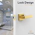 thumbnail image 2 of Stylware Square Handle/ Privacy-SB, 2 of 5