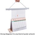 Artmag Magneitc Poster Hanger Frame, 8x10 8x12 8x24 Light Wood Wooden