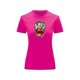 thumbnail image 2 of Playera Blusa Con Estampado De Always Rock Con Labios Sexys Ropa Para Mujer Color Fucsia Talla Chica Marca Emil SaEs, 2 of 4