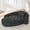 Black, variant on CQSXDA Modern Oval Single Lazy Sofa Chair with Ergonomic Design  Integrated Backrest and Pillow in Boucle Fabric for Compact Living Spaces, Black