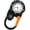 Black, variant on Pocket Watch with Compasses Hiking Mountaineering Carabiner Hanging Hook Portable Belt Clip Watch for Backpackers