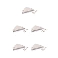 thumbnail image 3 of Toystoory Mandolin Tailpiece Spare Parts Fittings Metal Mandolins Component Instrument Music String Pulling Replacement Replace Part Board Type2 NO2, 3 of 6